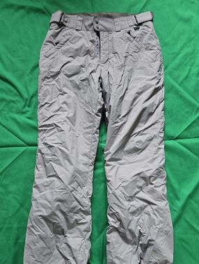 Columbia Light Gray Women's Snow/Ski Pants